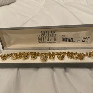Nolan Miller Gold Charm Bracelet